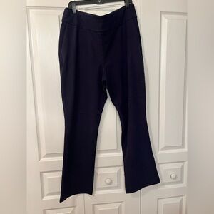 Express Women’s Boot High Rise Stretch Navy Blue Pants Size XL NWT